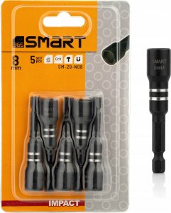 Smart Magnetyczne nasadki udarowe 1/4" 8mm 5 szt. 5