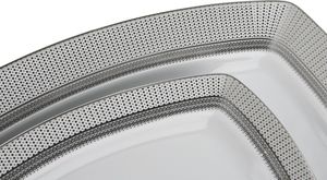 Ćmielów Serwis obiadowy 12/41 Amaro Silver 12