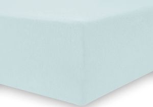 Decoking DecoKing prześcieradło bawełniane AMBER FROZENBLUE 80-90x200+30 2