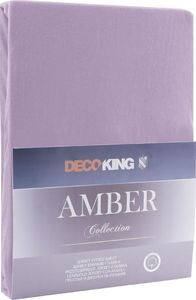 Decoking DecoKing PRZEŚCIERADŁO Z GUMKĄ LAVENDERPURPLE 80-90x200+30 1