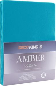 Decoking Prześcieradło Bawełniane Amber Marine 180-200x200+30 cm 1