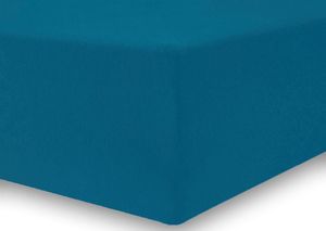 Decoking DecoKing prześcieradło bawełniane AMBER BLUESAPPHIRE 80-90x200+30 3