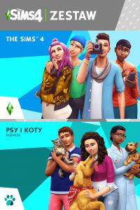 The Sims 4 wersja podstawowa + Psy i koty PS4 1