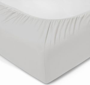 Estella Prześcieradło z gumką jersey 100x200 cm SILBER feinjersey 2