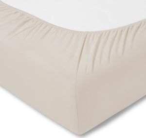 Estella Prześcieradło z gumką jersey 150x200 cm BEIGE feinjersey 2