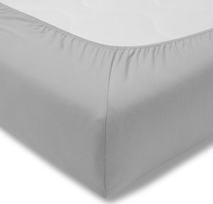 Estella Prześcieradło z gumką jersey 150x200 cm PLATIN feinjersey 2