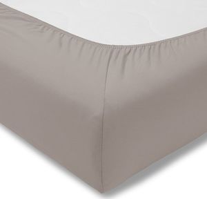 Estella Prześcieradło z gumką zwirnjersey 200x200 cm KIESEL jersey 2