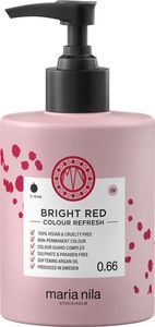 Macadamia Maria Nila Colour Refresh Farba do włosów 300ml 0,66 Bright Red 1