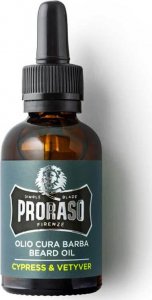 Macadamia Olejek Proraso Cypress & Vetyver do pielęgnacji brody 30 ml 1