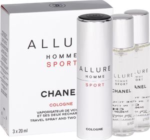 Chanel  Allure Homme Sport Cologne Woda kolońska, 3x20ml 1