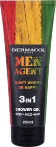 Dermacol Men Agent Dont Worry Be Happy 3in1 Żel pod prysznic 250ml 1