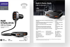 Ładowarka Joyroom JR-CL03 5x USB-A 3.1 A  (6941237122353) 9