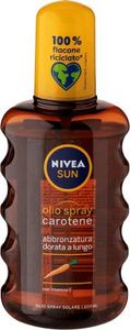 Nivea Nivea Sun Carotene Oil Spray Preparat do opalania ciała 200ml 1