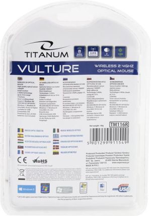 Mysz Esperanza Titanum Vulture 3D (TM116B) 4