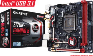 Płyta główna Gigabyte GA-Z170N-Gaming 5, Z170, DDR4, SATA3, USB 3.1, miniITX 1