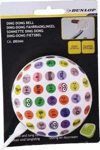 Dunlop Dzwonek rowerowy duży Dunlop 80mm uni 3