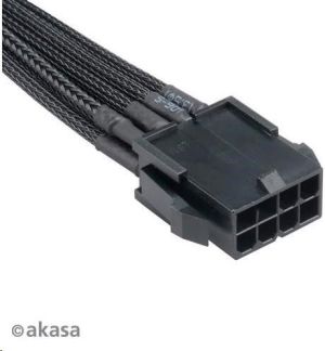 Akasa PCIe 8-pin - PCIe 8-pin, 0.4m, Czarny (AK-CBPW09-40BK) 2