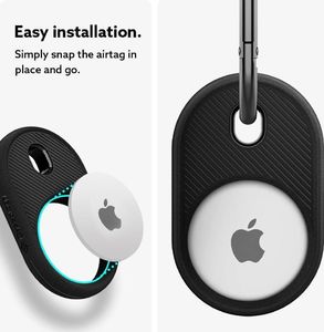 Caseology Etui Caseology Vault Apple AirTag Black 8
