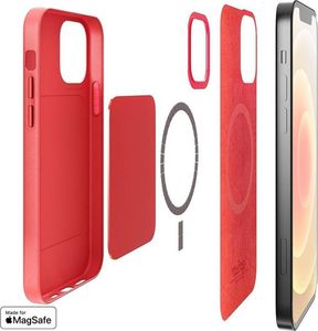 SKYMAG Etui PURO SKYMAG MagSafe Apple iPhone 12/12 Pro (czerwony) 2
