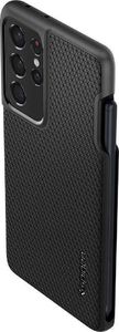 Spigen Etui Spigen Liquid Air Pen Samsung Galaxy S21 Ultra Matte Black 7