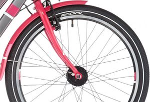 Scool Dziewczęcy Rower Miejski 24 SCool chiX Alu 8