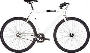Fixie Inc Rower Ostre Koło Unisex 28 Wolnobieg Biały Kolarka 1