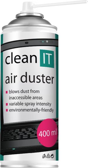 Clean it Sprężone powietrze do usuwania kurzu 400 ml (CL-102) 1