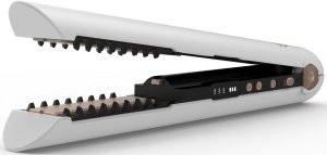 Prostownica SkinVibe SkinVibe Luna MiniWireless (SV-003WH) + SkinVibe PonyGadget - Guma do włosów, kremowa (SV-004CR) 2