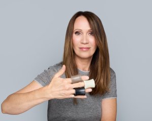 Prostownica SkinVibe SkinVibe Luna MiniWireless (SV-003WH) + SkinVibe PonyGadget - Guma do włosów, kremowa, XL (SV-006CR) 26