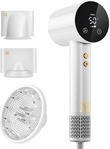 Suszarka SkinVibe SkinVibe Libra AirLoom (SV-002WH) + SkinVibe PonyGadget - Guma do włosów, czarna, XL (SV-006BK) 3