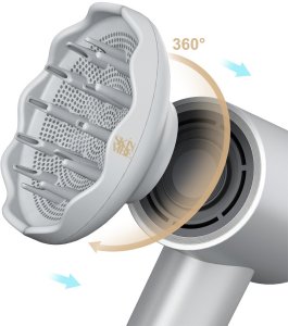 Suszarka SkinVibe SkinVibe Aurea Family X Plasma (SV-001SL) + SkinVibe PonyGadget - Guma do włosów, brązowa (SV-004BR) 10