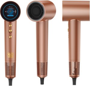 Suszarka SkinVibe SkinVibe Aurea Family X Plasma Mocha Mousse (SV-001MM) + SkinVibe PonyGadget - Guma do włosów, kremowa (SV-004CR) 3