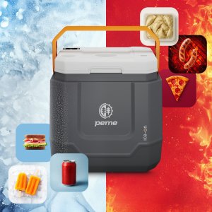 Lodówka turystyczna Peme Trip 31.5 l Adventure Orange z głośnikiem + kabel usb 16