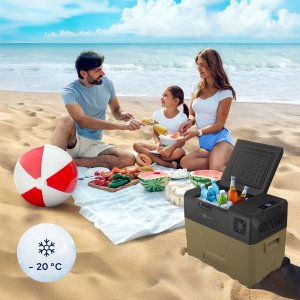 Lodówka turystyczna Peme Expedition 40 Storm Sand + kabel usb 4