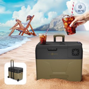 Lodówka turystyczna Peme Expedition 40 Storm Sand + kabel usb 10