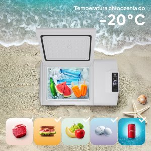 Lodówka turystyczna Peme Expedition 30 Adventure Orange + kabel usb 5