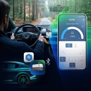 Lodówka turystyczna Peme Expedition 30 Adventure Orange + kabel usb 6