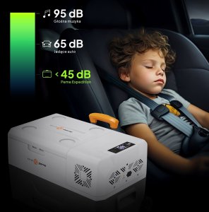 Lodówka turystyczna Peme Expedition 30 Adventure Orange + kabel usb 9