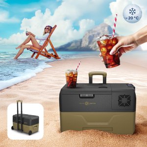 Lodówka turystyczna Peme Expedition 30 Storm Sand + kabel usb 10