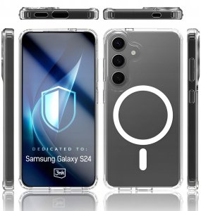 Smartfon Samsung Galaxy S25 5G 12/128GB Czarny (SM-S931BZKDEUB) + FlexibleGlass + Etui Armor MagCase 29