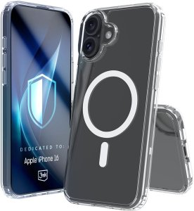 Smartfon Apple iPhone 16 128GB Pink (MYEA3) + FlexibleGlass + Etui Armor MagCase 23