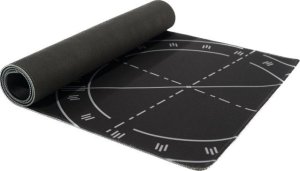 Biurko SENSE7 NOJO Light 140 czarne + Podkładka PREYON Falcon 14