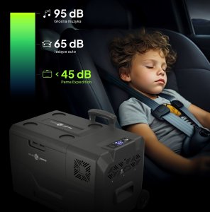 Lodówka turystyczna Peme Expedition 30 Dark Sky + kabel usb 9