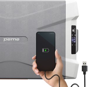 Lodówka turystyczna Peme Quest 40 Adventure Orange + kabel usb 7