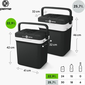 Lodówka turystyczna Peme Essential 27 Night Sky + kabel usb 11