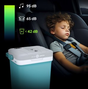 Lodówka turystyczna Peme Essential 27 Cool Mint + kabel usb 9