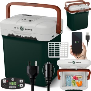 Lodówka turystyczna Peme Essential 27 Pine Forest + kabel usb 2