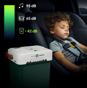 Lodówka turystyczna Peme Essential 27 Pine Forest + kabel usb 9