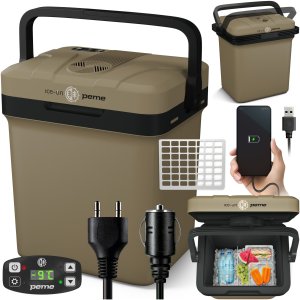 Lodówka turystyczna Peme Essential 27 Sand Storm + kabel usb 2