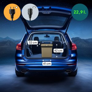 Lodówka turystyczna Peme Essential 27 Sand Storm + kabel usb 8